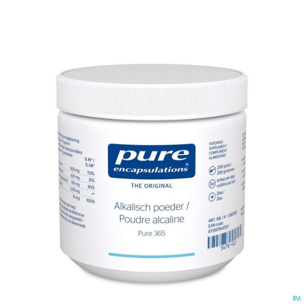 Pure Encapsulations Alkalisch Poeder 200g