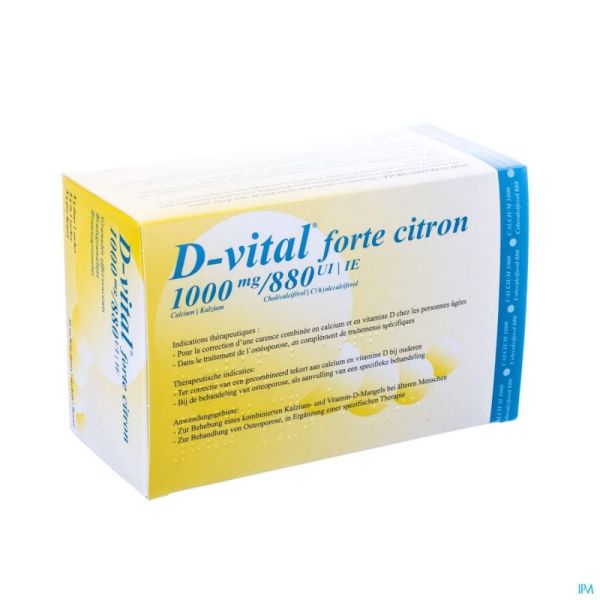 D-vital Forte Citroen 1000/880 Bruis Zakje 30