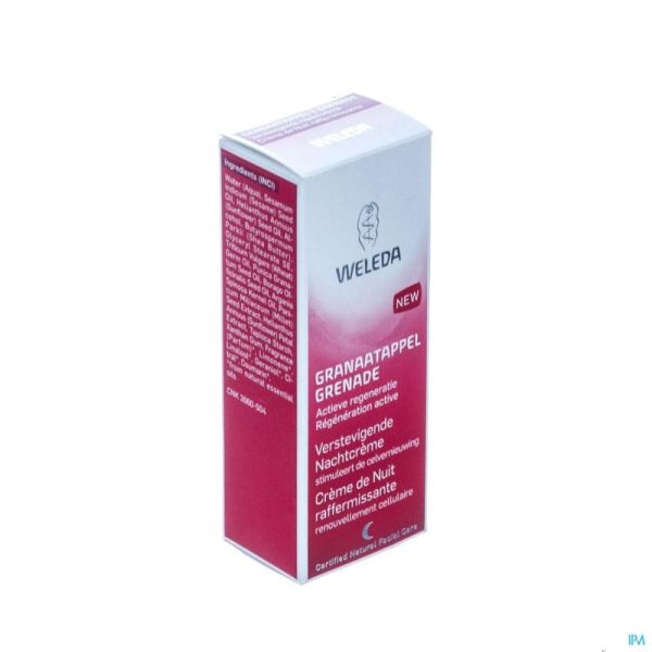 Weleda Granaatappel Nachtcreme Verstevig.tube 30ml