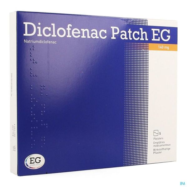 Diclofenac Patch Eg 140mg Pleister 5