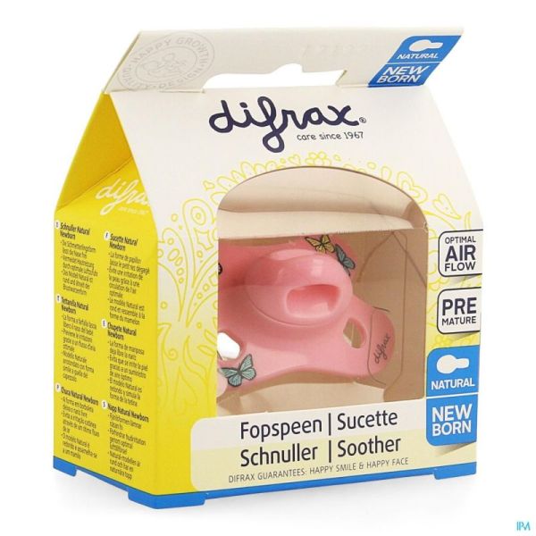 Difrax Fopspeen Natural Newborn