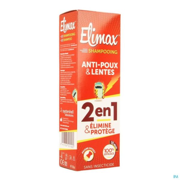 Elimax Shampoo Tegen Luizen Fl 100ml