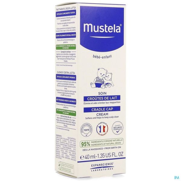 Mustela Ss Verzoring Melkkorstjes Nf 40ml