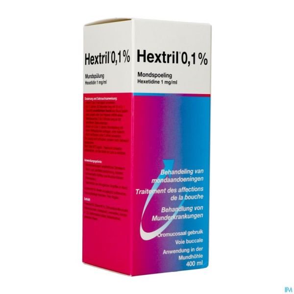 Hextril 0,1% Mondspoeling 400ml