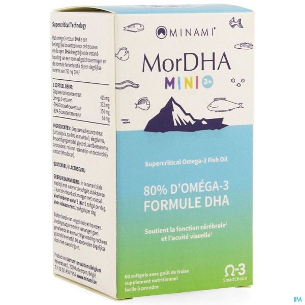 Minami Mor Dha Mini Pot Softgels 60