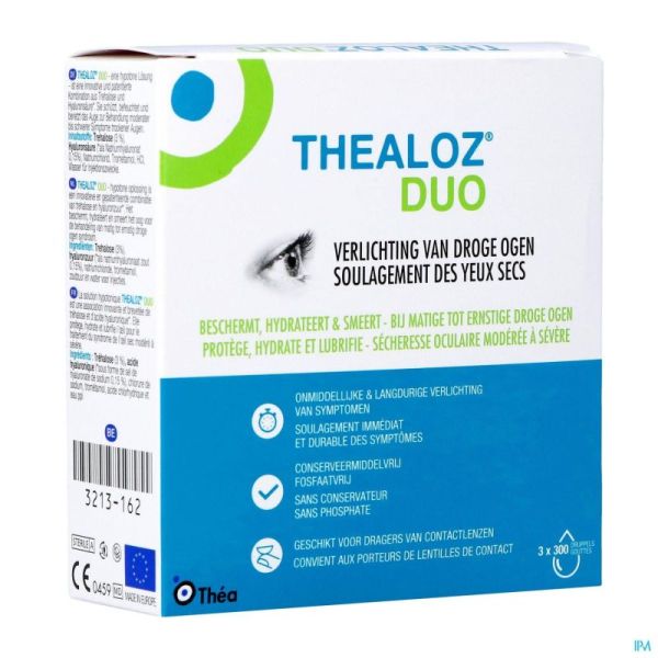 Thealoz Duo Oogdruppels Tripack 3x10ml