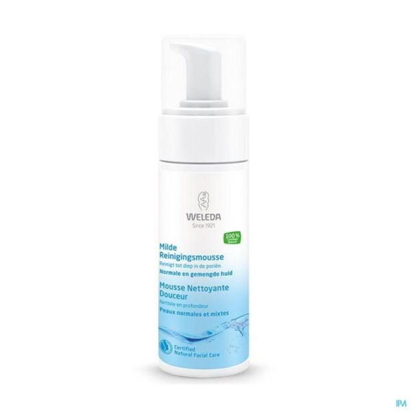 Weleda Reininginsmousse Milde Gezicht 150ml