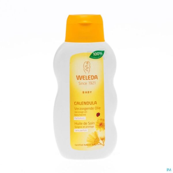 Weleda Calendula Bb Verzorgende Olie N/parf 200ml