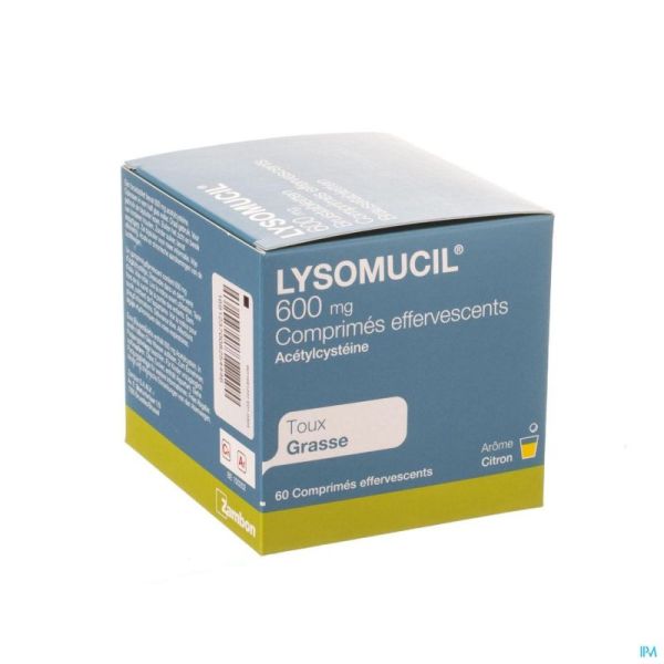 Lysomucil 600 Bruistabl. 60 X 600mg