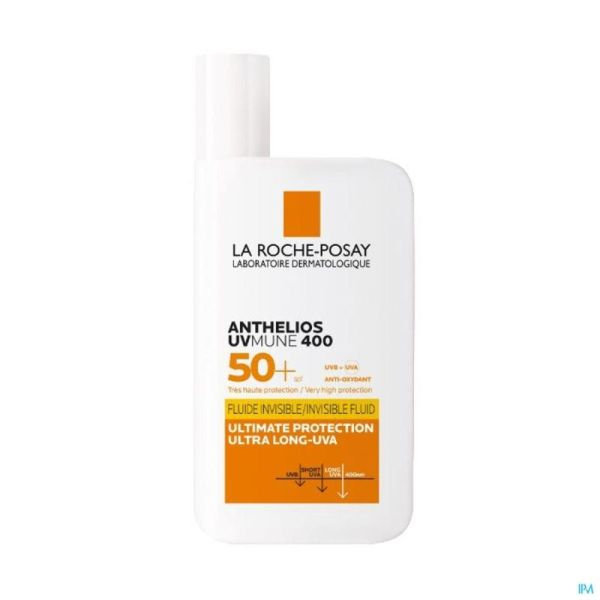 Lrp Anthelios Uvmune400 Onzicht.fl Zp Spf50+ 50ml