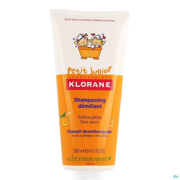 Klorane Petit Junior Sh Perzik 200ml