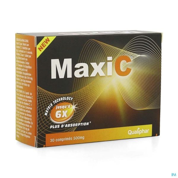 Maxi C Vitamine C 500 mg 30 tabletten