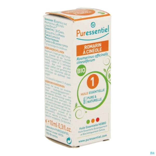 Puressentiel Eo Rozemar.cin. Bio Exp.ess Olie 10ml