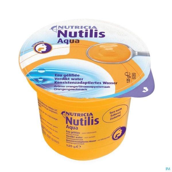 Nutilis Verdikt Water Sinaas Cups 12x125g