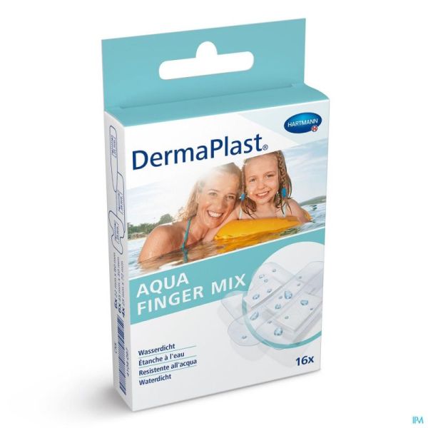 Dermaplast Aqua Mix Doigts 16 P/s