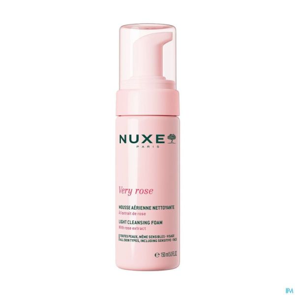 Nuxe Very Rose Luchtige Reinigingsschuim 150ml Nf