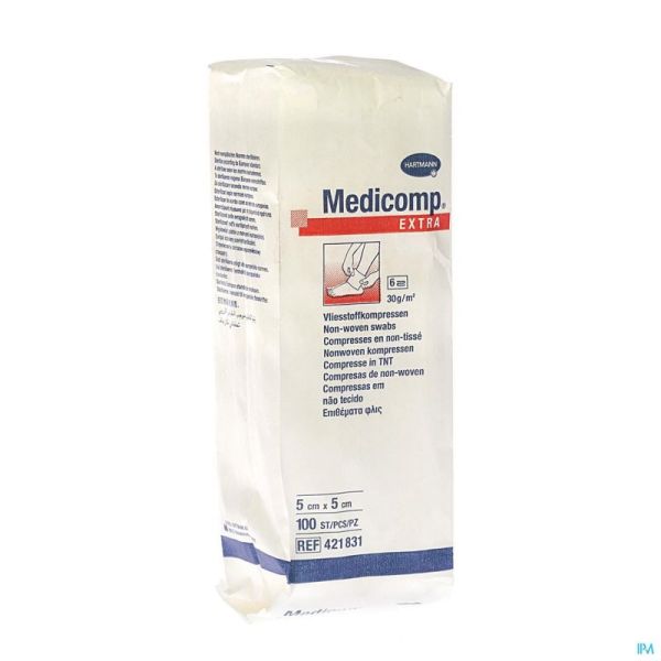 Medicomp 5x5cm 6l. Nst. 100 P/s