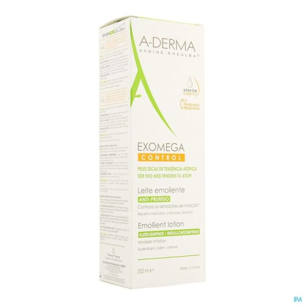 Aderma Exomega Control Melk Emolierend Tube 200ml