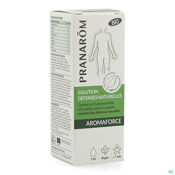 Pranarom Aromaforce Opl. Natuurl.weerstand Bio 5ml