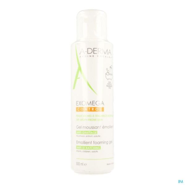 Aderma Exomega Control Gel Emolierend Fl 500ml