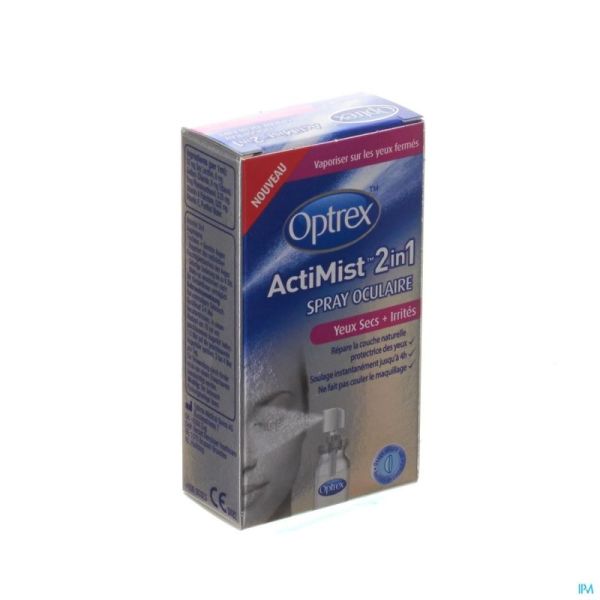 Optrex Actimist Oogspray Droge-geirrit.ogen 10ml