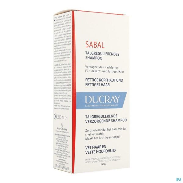 Ducray Sabal Sh Talgregulerende Verzorg. 200ml