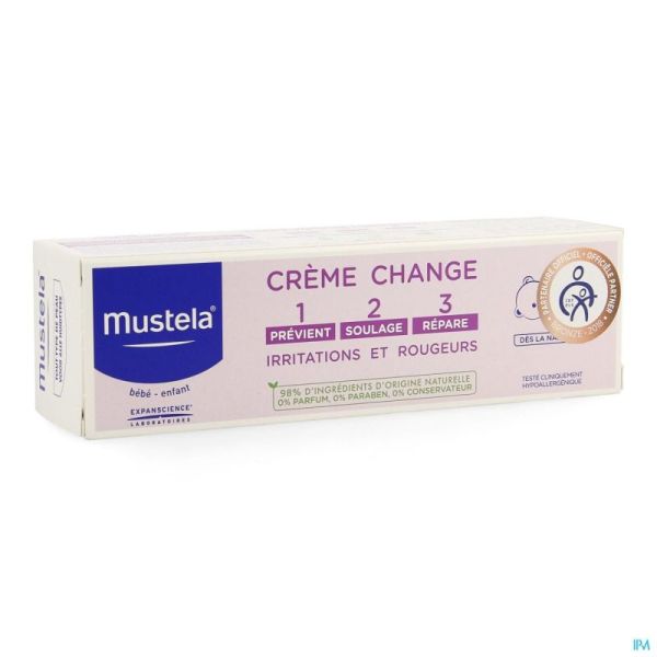 Mustela Bb Creme Luierwissel 1-2-3 50g