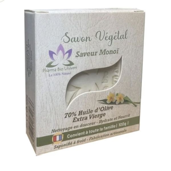 Savon végétal senteur monoi