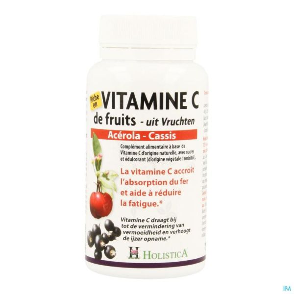 Vitamine C Acerola-cassis Comp 60 Holistica