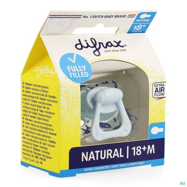 Difrax Fopspeen Natural 18+ M