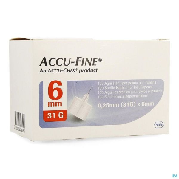 Accu Fine 31g 6mm 100