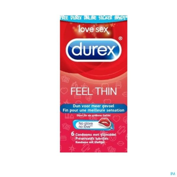 Durex Thin Feel Condooms 12