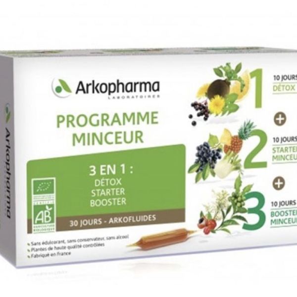 Arkofluides Afslankingsprogramma Amp 30 Promopack