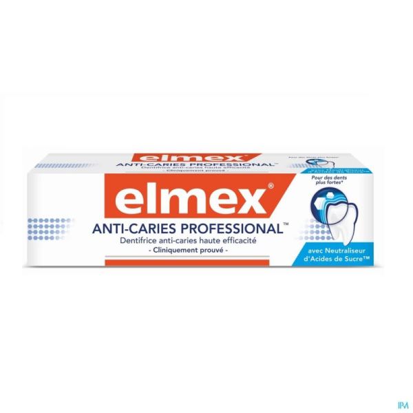 Elmex® Anti-cariës Professional™ Tandpasta Tube 75ml