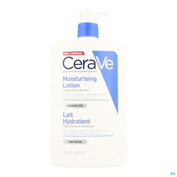 Cerave Hydraterende Melk Pompfl 1l