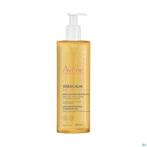 Avene Xeracalm Ad Wasolie Relipiderend 400ml Nf