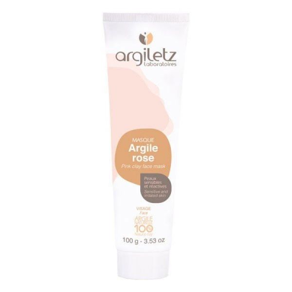 Argiletz Masker Roze Klei Gebruiksklaar Tube 100g