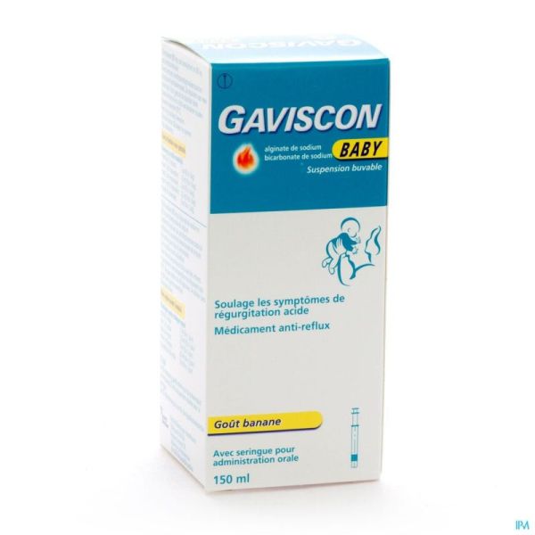 Gaviscon Baby Susp Voor Oraal Gebruik 150ml