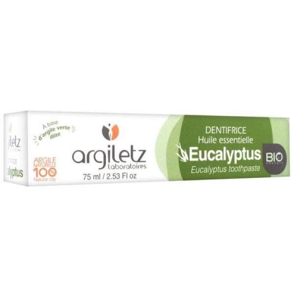 Argiletz Tandpasta Eucalyptus Bio Tube 75ml