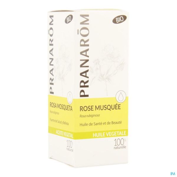 Wilde Rozen Bio Plant.olie 50ml Pranarom