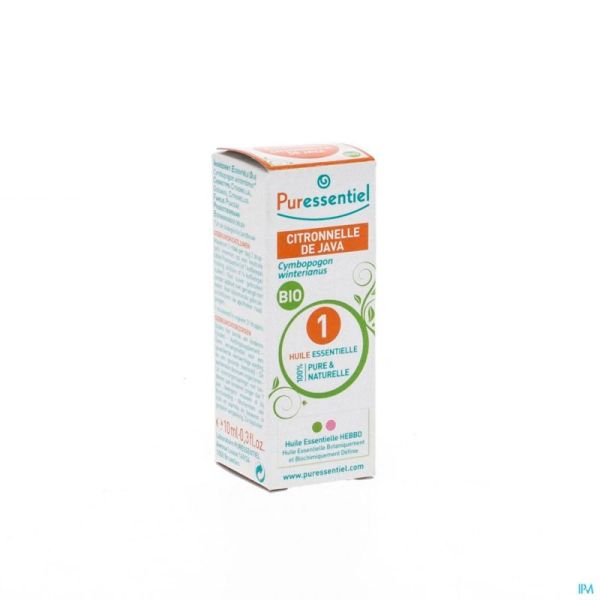 Puressentiel Eo Citronel Jav Bio Exp. Ess Ol. 10ml