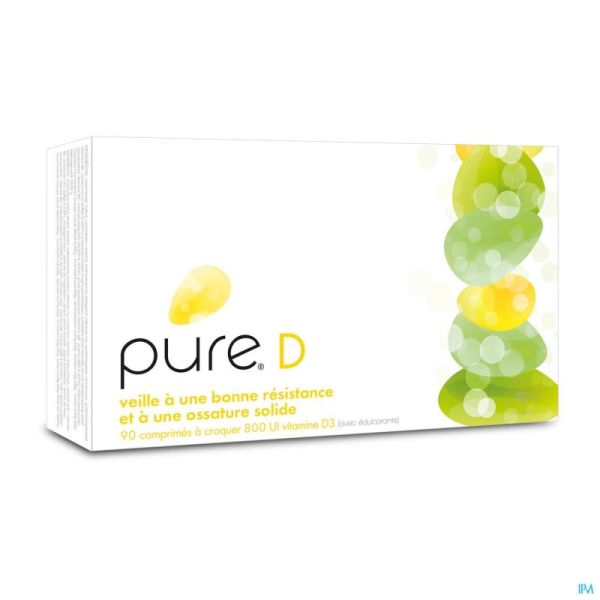 Pure D Kauwtabletten 90