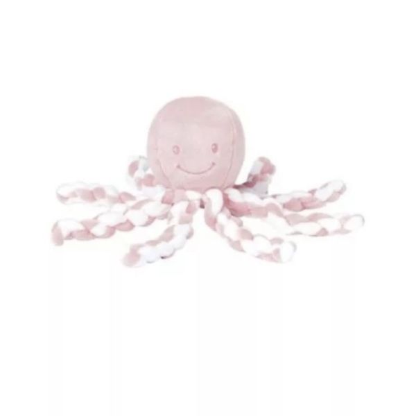 Lapidou Octopus Knuffel Koraal Lichtroze Otc Sol