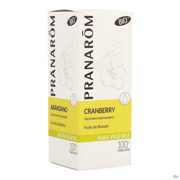 Cranberry Plantaardige Olie Fl 50ml Pranarom