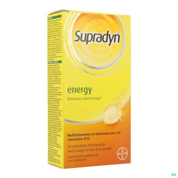 Supradyn Energy Bruistabletten 30 Cfr 4314274