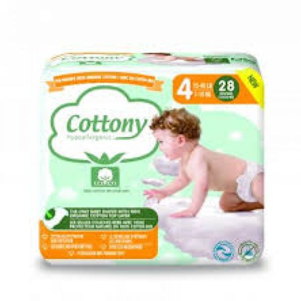 Cottony Baby Diapers Size 4 7 - 18kg 28