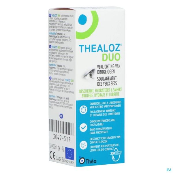 Thealoz Duo Oogdruppels 10ml Verv.2506780