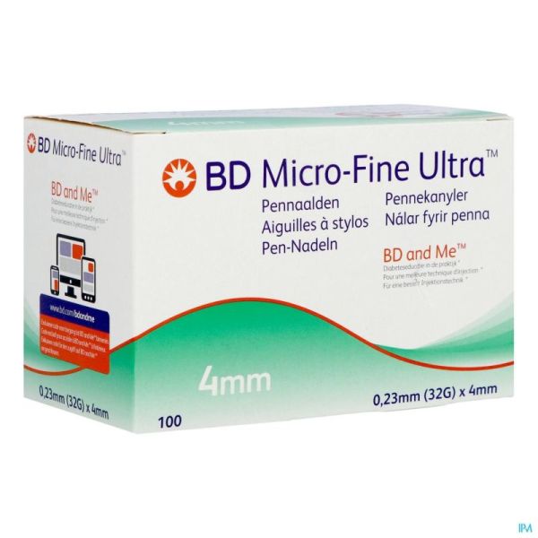 Bd microfine ultra pennaald 4mm 32g easyflow   100