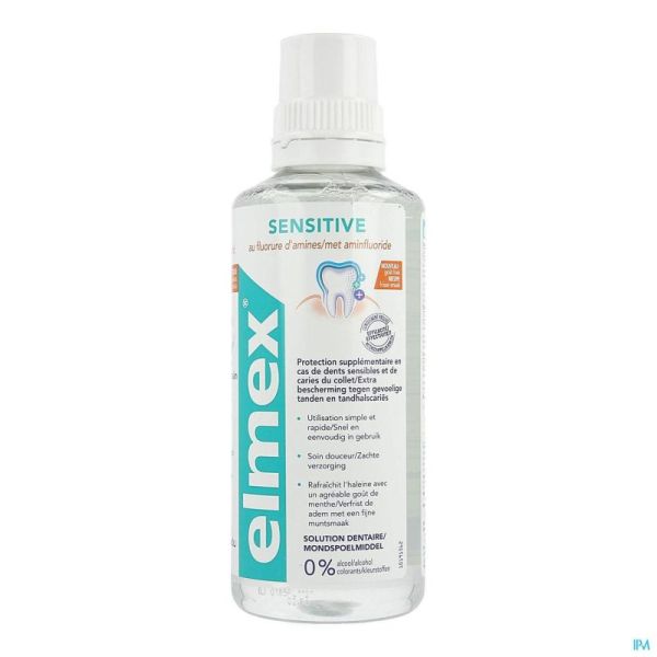 Elmex Sensitive Tandspoeling 400ml