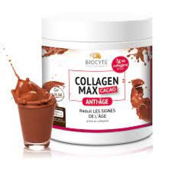 Biocyte Collagen Max Cacao Pdr Pot 260g